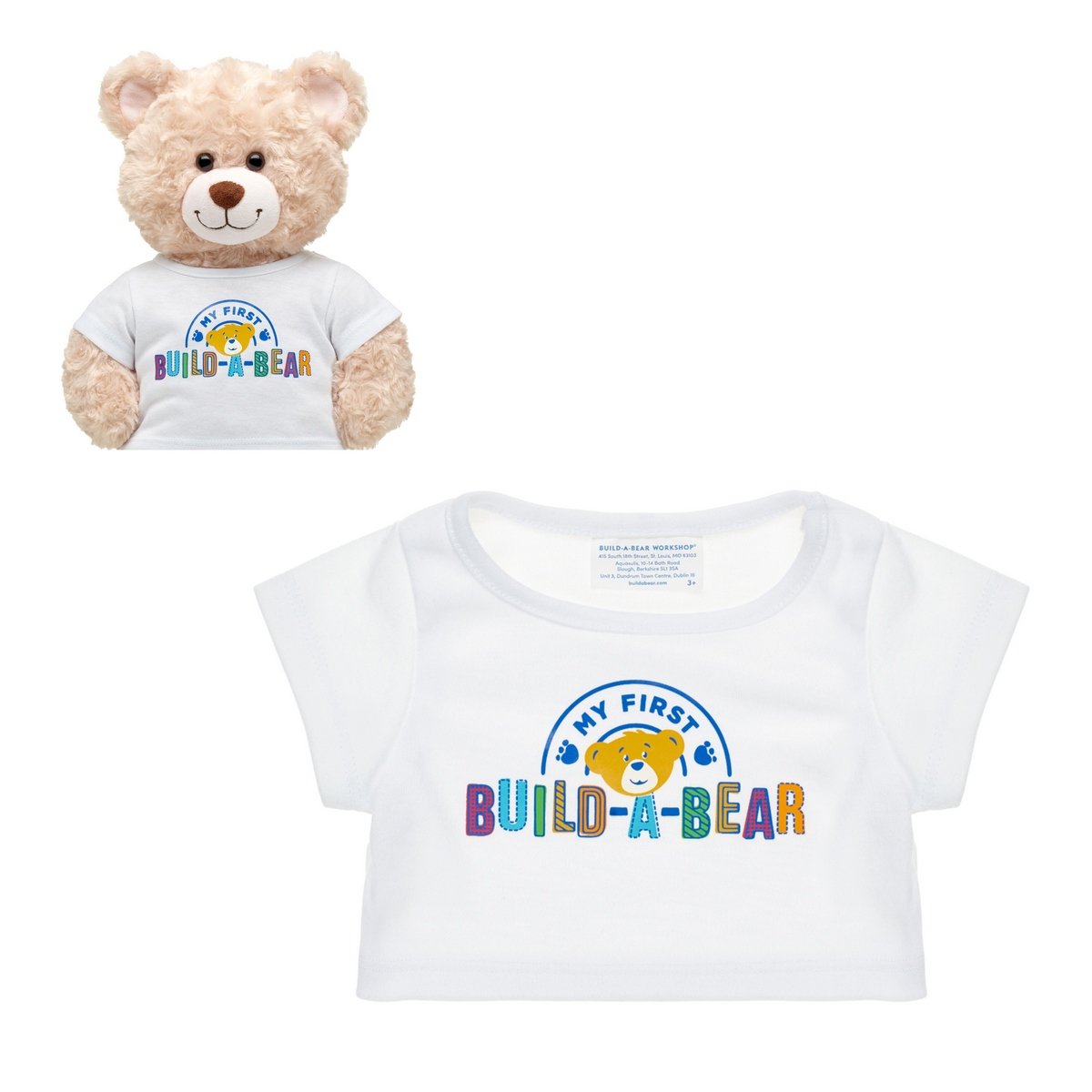 Polera 1Er Build-A-Bear